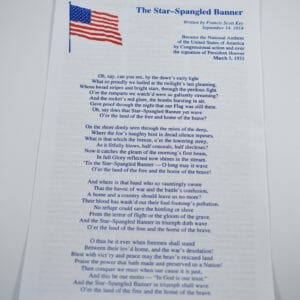 The Star Spangled Banner Pamphlet