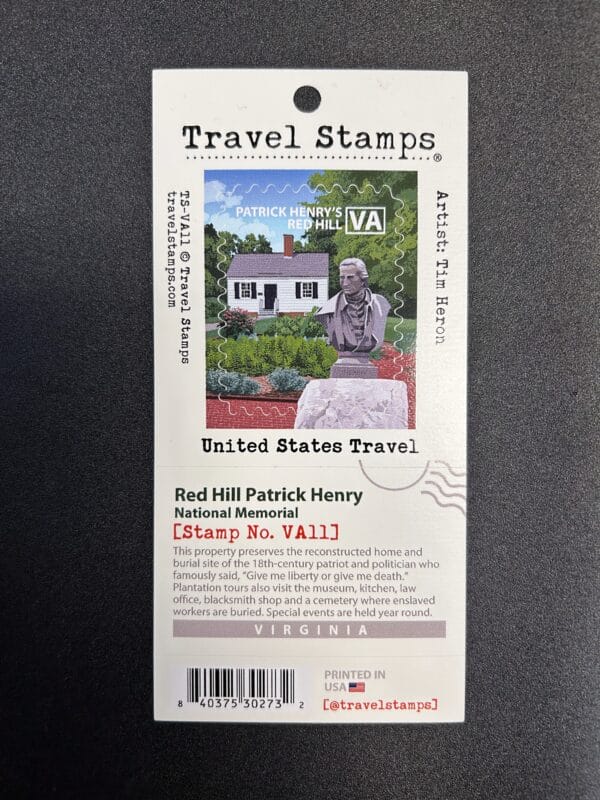 Red Hill Travel Stamp